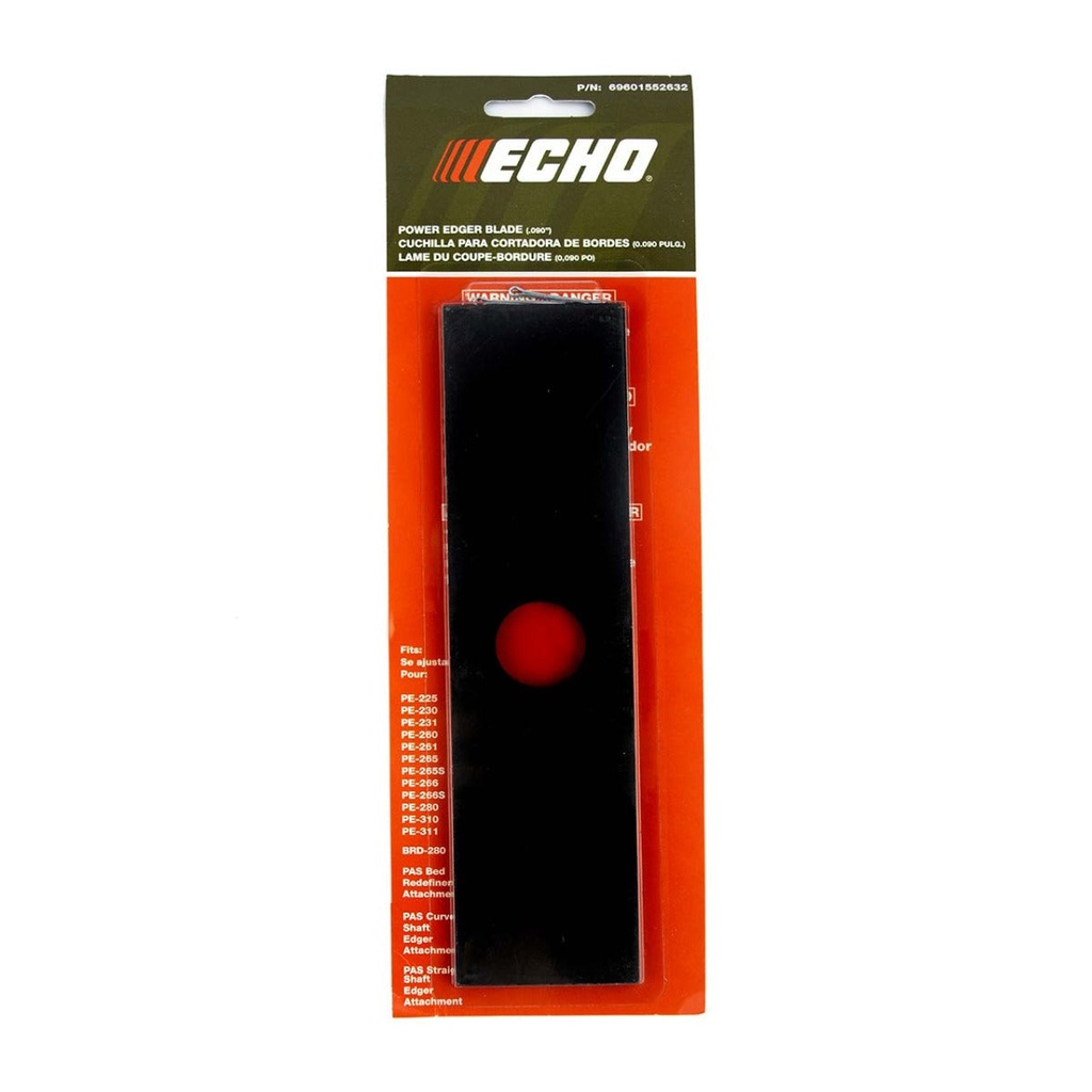 69601552632 (3) 2PACKS OF ECHO EDGER BLADES .090 THICKNESS FOR PE200 PE225 PE265