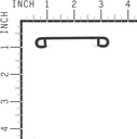 Briggs &amp; Stratton Genuine 881163YP SPRING CLIP CROSSBAR Replacement Part