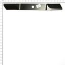 Briggs &amp; Stratton Genuine 92002E701MA SINGLE BLADE Replacement Part