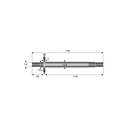 Briggs &amp; Stratton Genuine 94129MA SHAFT SPLINED Replacement Part