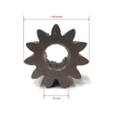 Stens 245-204 Steering Pinion Gear Fits John Deere GX20053 For 102 105 107H