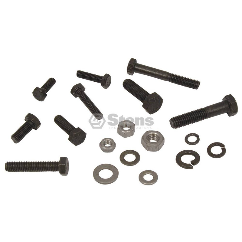 Stens 415-240 Metal Metric Bolt Assortment Contains Bolts Nuts Flat Washers