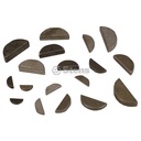 Stens 415-414 Metal Woodruff Key Kit  Includes 250 pieces  Lawnmower