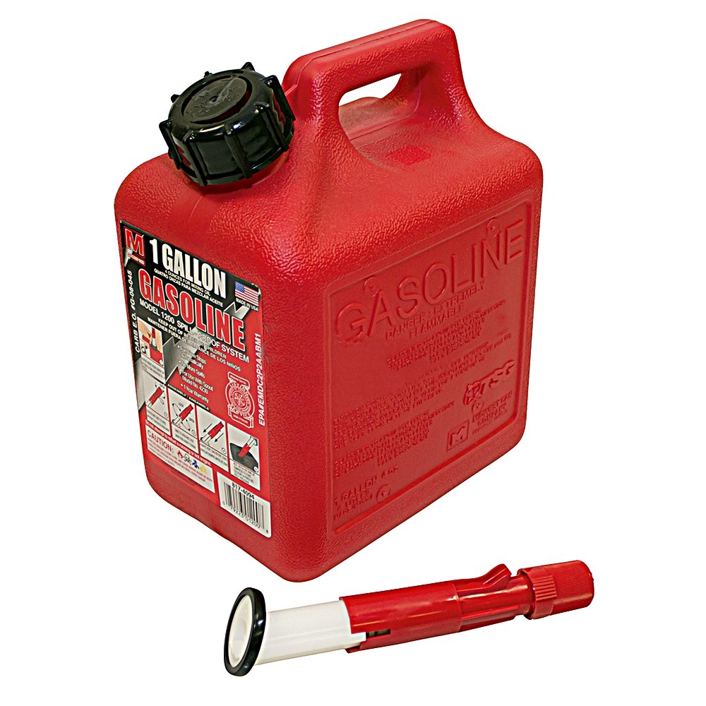 Stens 765-518  765-500  1 Gallon Plastic Gasoline Fuel Can use with 765-510