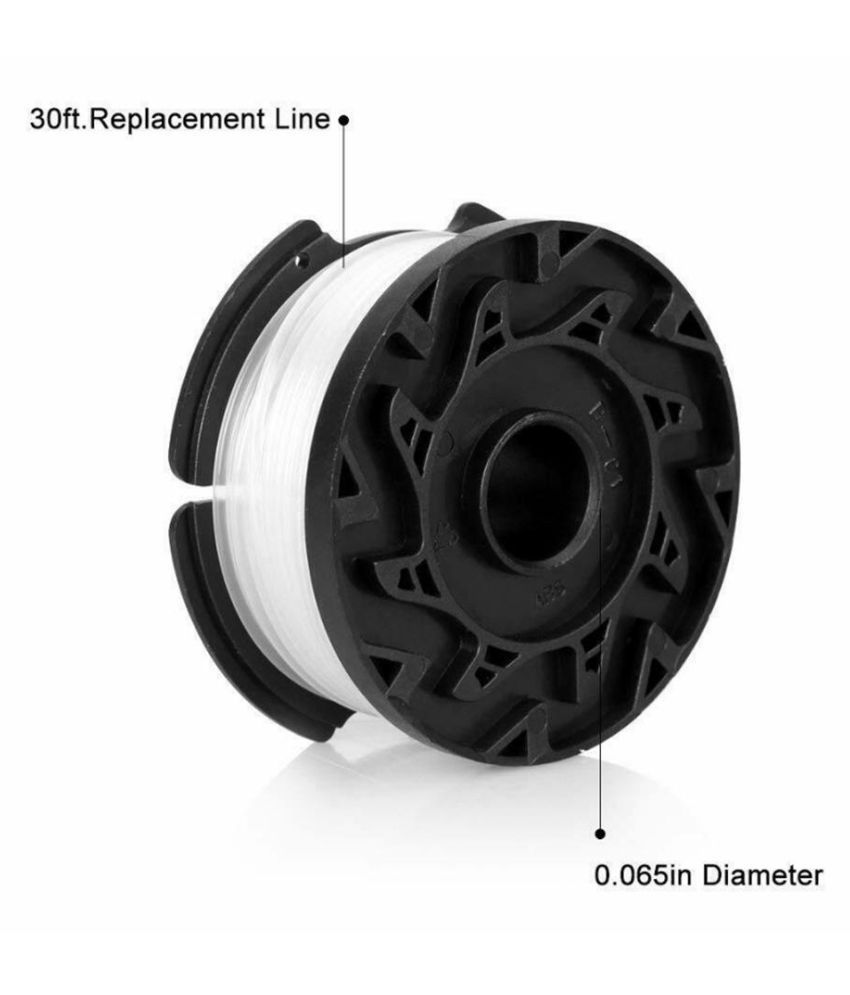 3 Pack Spool &amp; Cap fits Black Decker AF-100-3ZP 30ft .065 String Trimmer