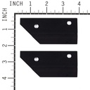 Pack of 2 Briggs &amp; Stratton Genuine 1665419ASM PLATE-LIFTBLA Replacement Part