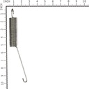 Briggs &amp; Stratton Genuine 165X119MA SPRING - EXTENSION Replacement Part