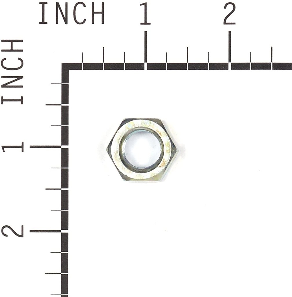 Briggs &amp; Stratton Genuine 1913744SM NUT-HEX JAM 1/2 JAM Replacement Part
