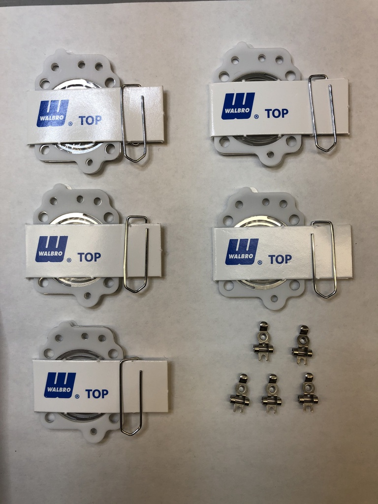 Walbro K6-WYTA Spiral Diaphragm Upgrade Kit OEM 5 Pack