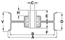 280-594 Mowers Flat Idler Ariens 01213200 52007000 John Deere M124285
