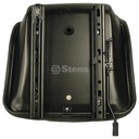 Stens 3010-0036 Atlantic Quality Parts Seat Universal Black vinyl adjustable