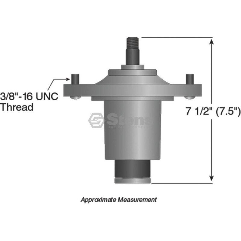 3 Pack of Stens 285-887 Spindle Assembly Exmark 109-6917 Use with 400-095