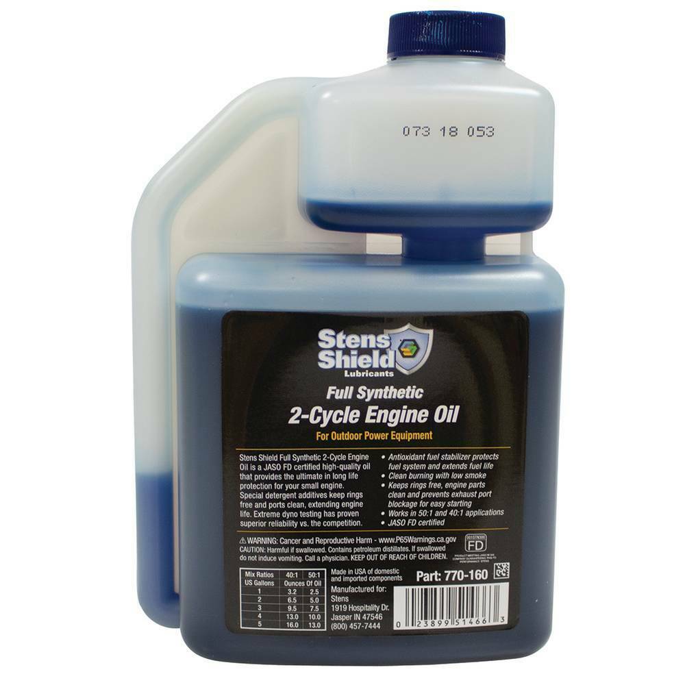 12 PK Stens 770-160 Shield 2-Cycle Engine Oil 770-101 770-128 770-260