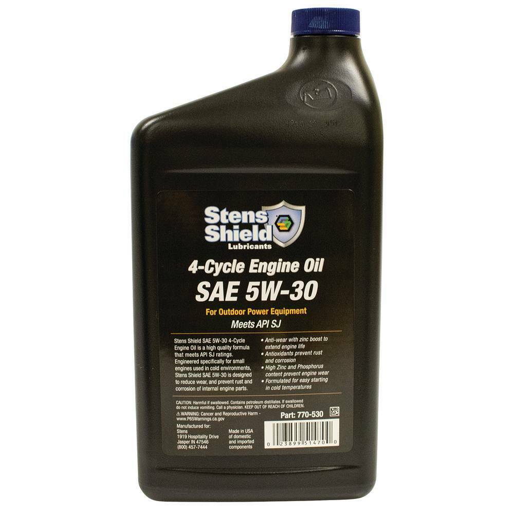 1 PK Stens 770-530 Shield 4-Cycle Engine Oil Fits Briggs &amp; Stratton 100074 SAE