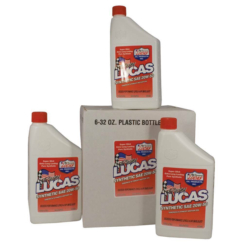 6 PK Stens 051-555 Lucas Oil Synthetic Motor Oil 10054 For hydro units