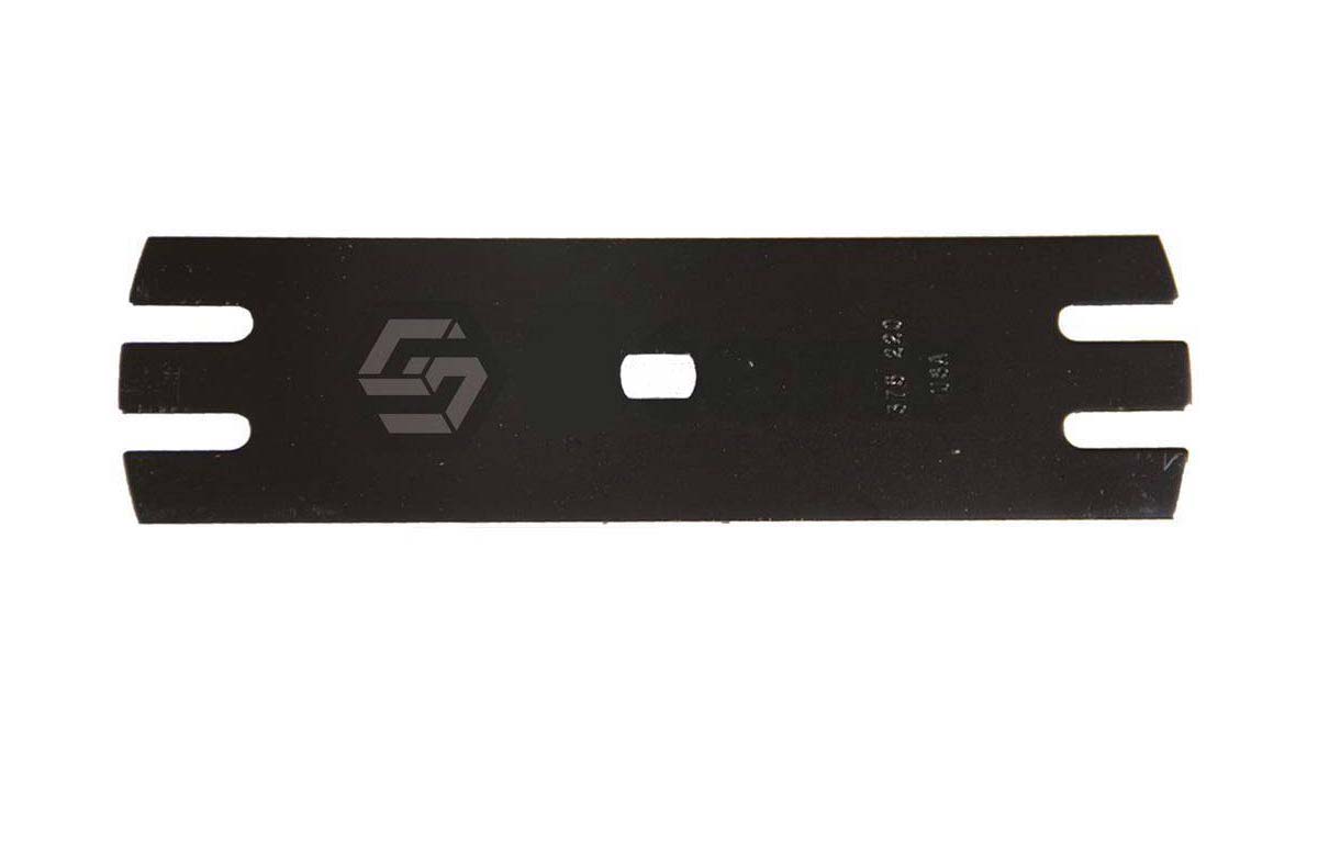 Stens 375-220 Edger Blade Cooper ED-2 Serrated Center Hole Length 9 Inches