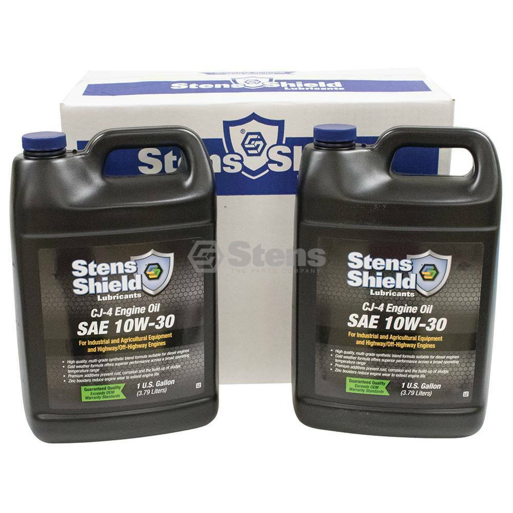 4 Pack of Stens 770-724 Shield CJ-4 Engine Oil 770-722 SAE 10W-30