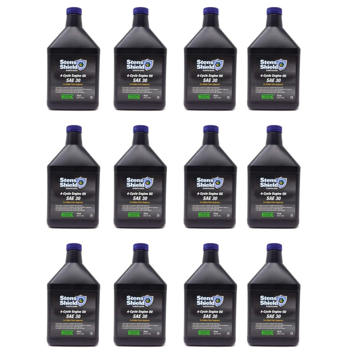 12 PK Stens 770-030 Shield 4-Cycle Engine Oil 770-031 770-032 770-033