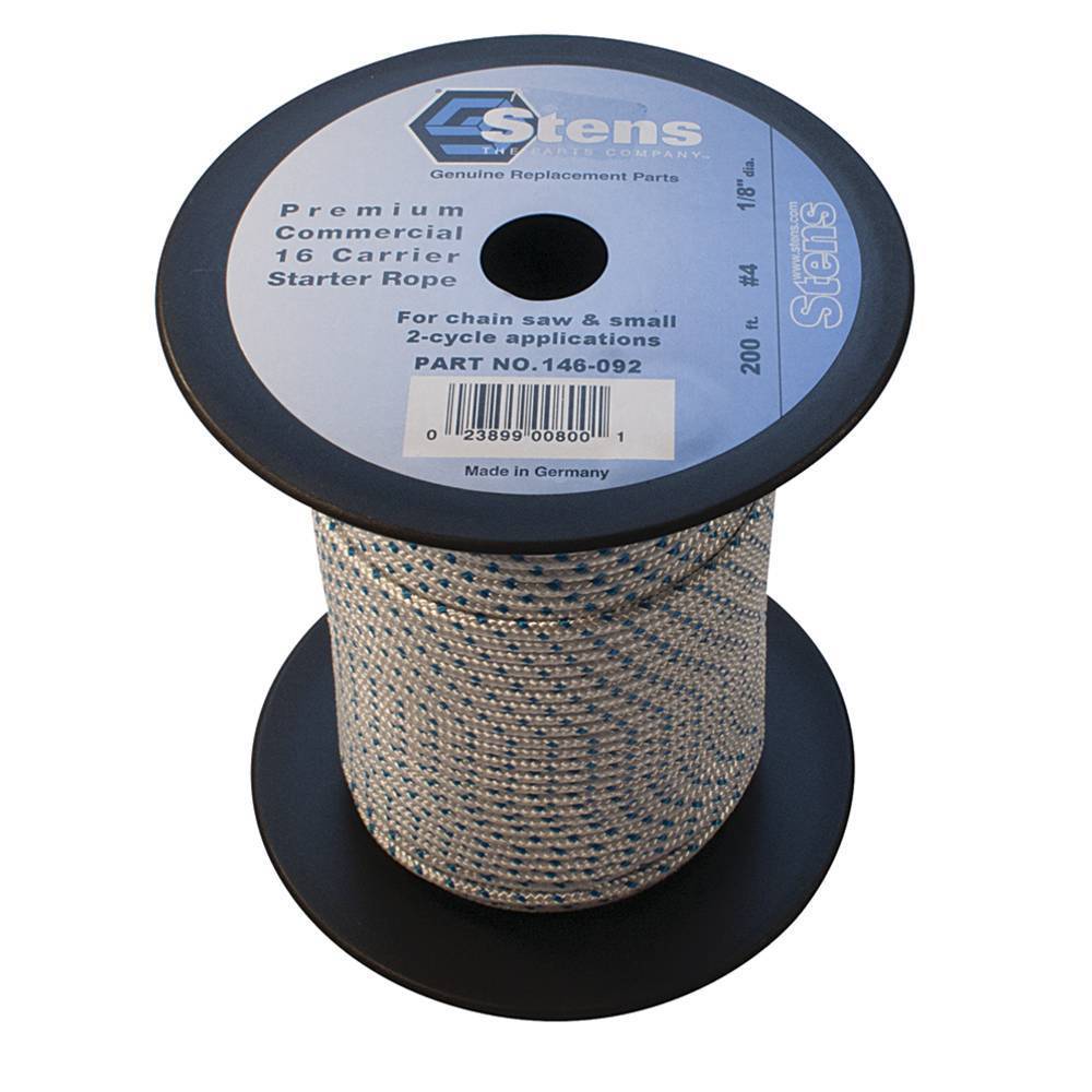 146-092 Stens 200 Solid Braid Starter Rope Rope 4 Diameter