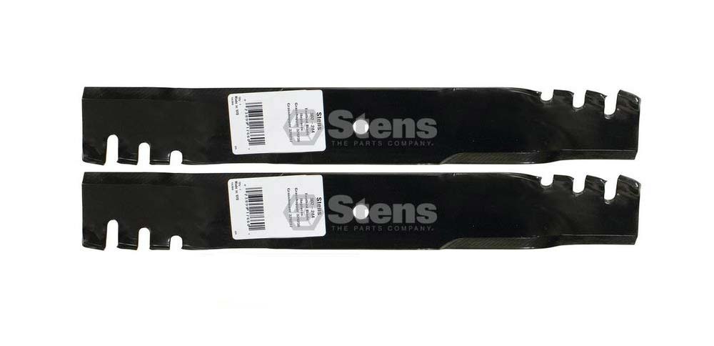2 Pack of Stens 302-244 Silver Streak Toothed Blade Grasshopper 320236 320237