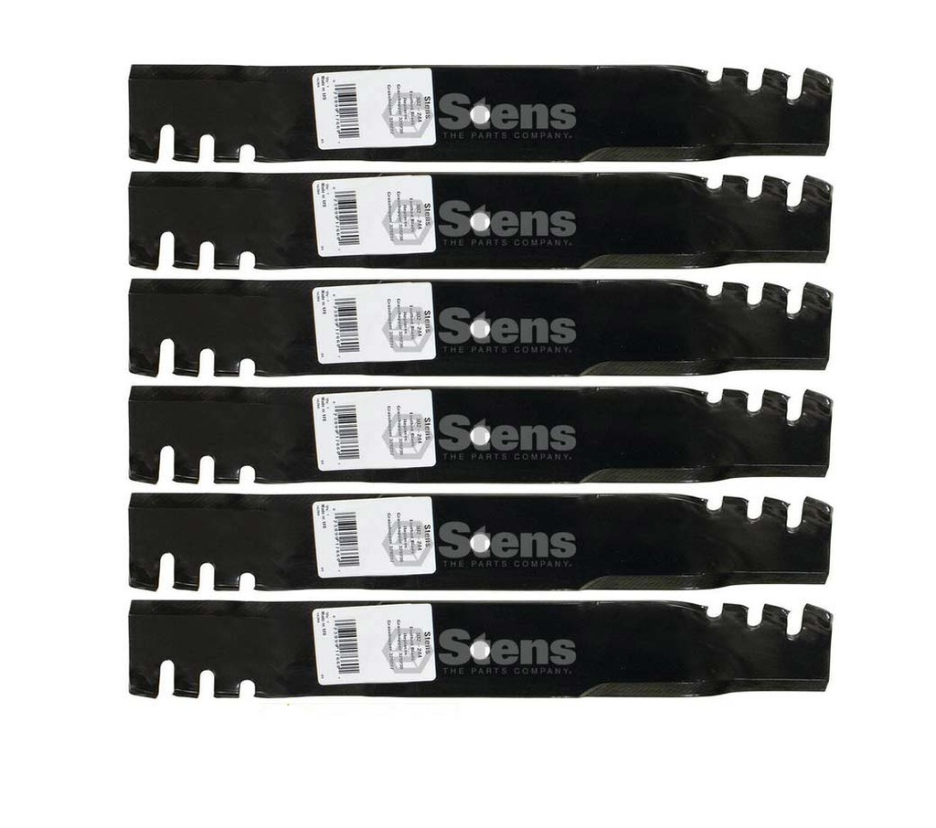6 Pack of Stens 302-244 Silver Streak Toothed Blade Grasshopper 320236 320237