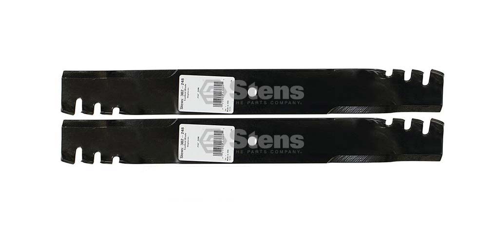 2 Pack of Stens 302-248 Silver Streak Toothed Blade Grasshopper 320237