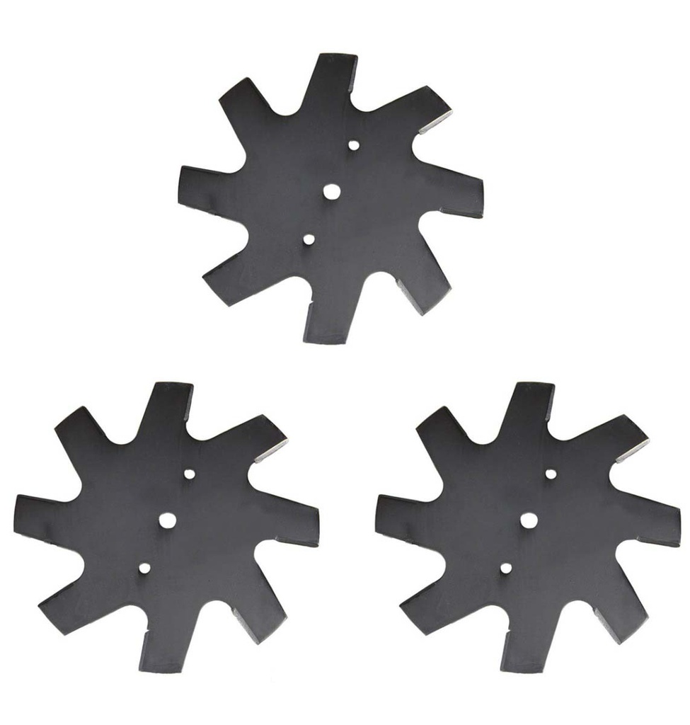 3 Pack of Stens 375-048 Star Edger Blade Jacobsen 309444 OEM Replacement