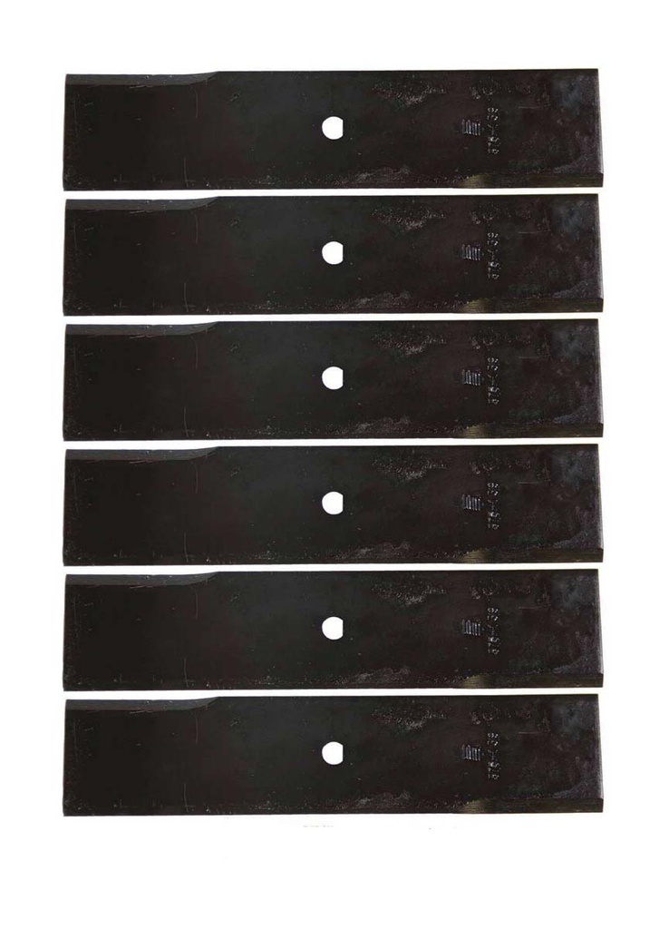 6 Pack of Stens 375-139 Lawnmowers Edger Blade 2 sides sharpened 9 x 2