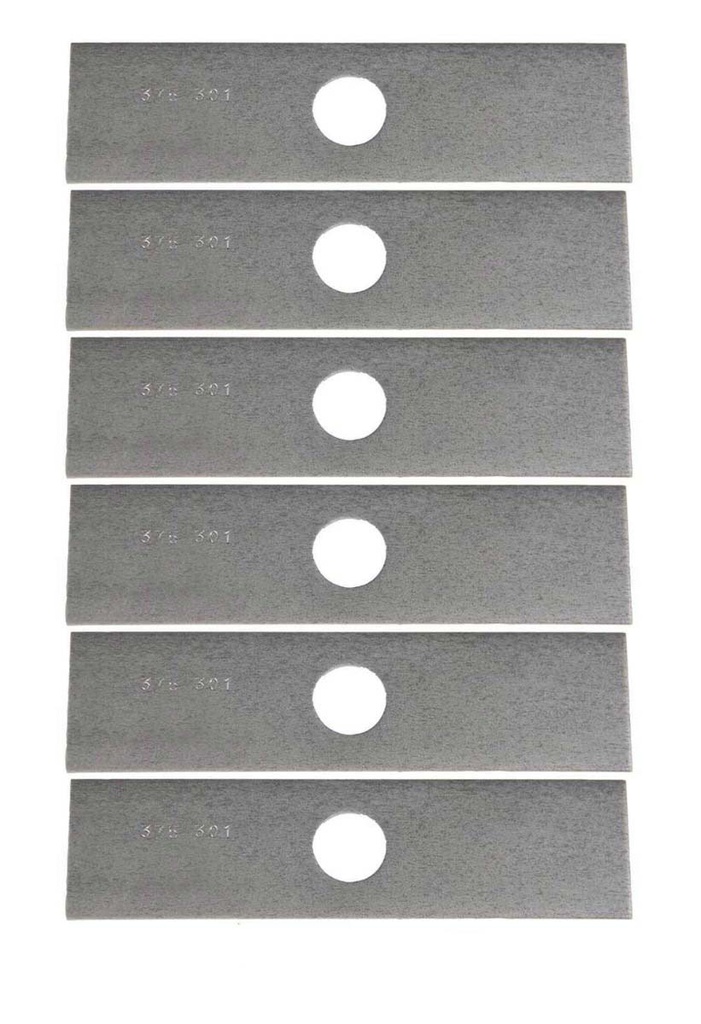 6 Pack of 375-301 Stens Edger Blade Echo 69601552631 69601552632 720237001