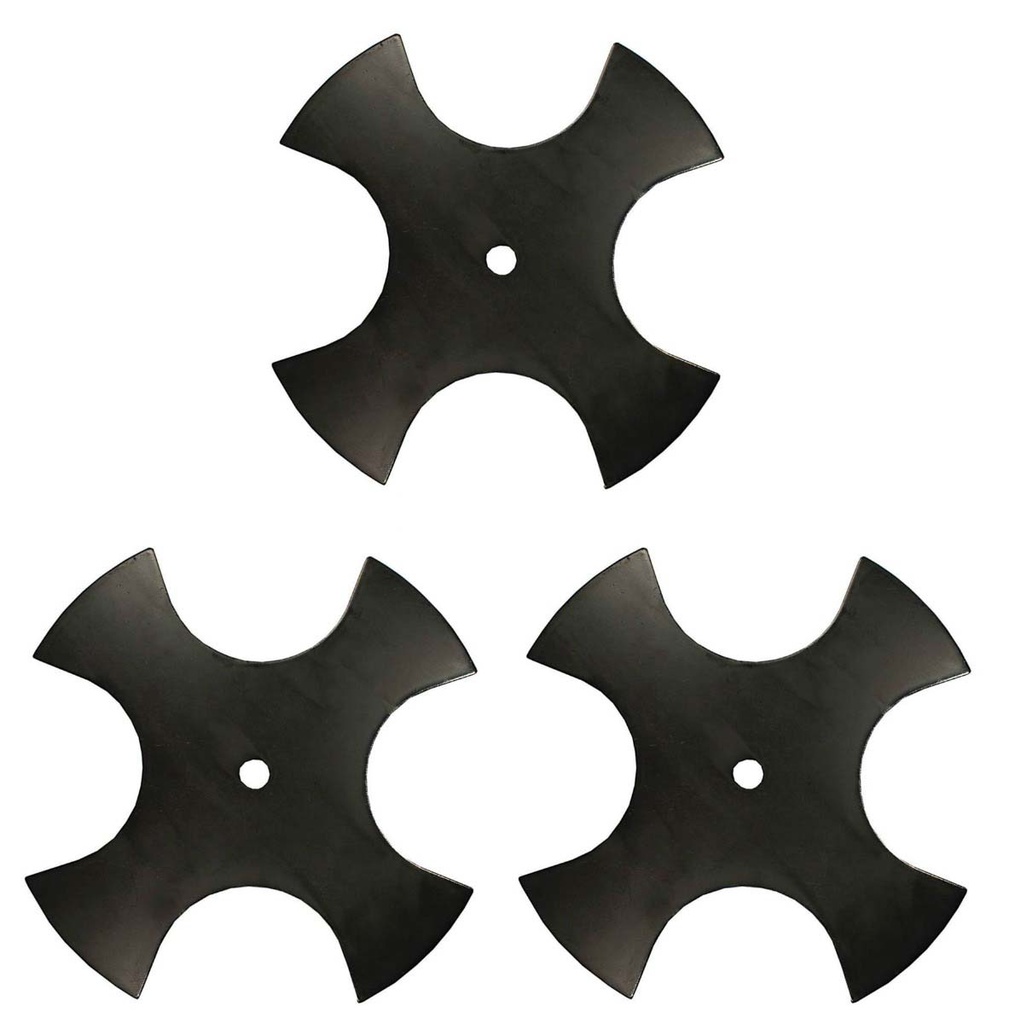 3 Pack of Stens 375-311 Star Edger Blade Lesco 050568 OEM Replacement