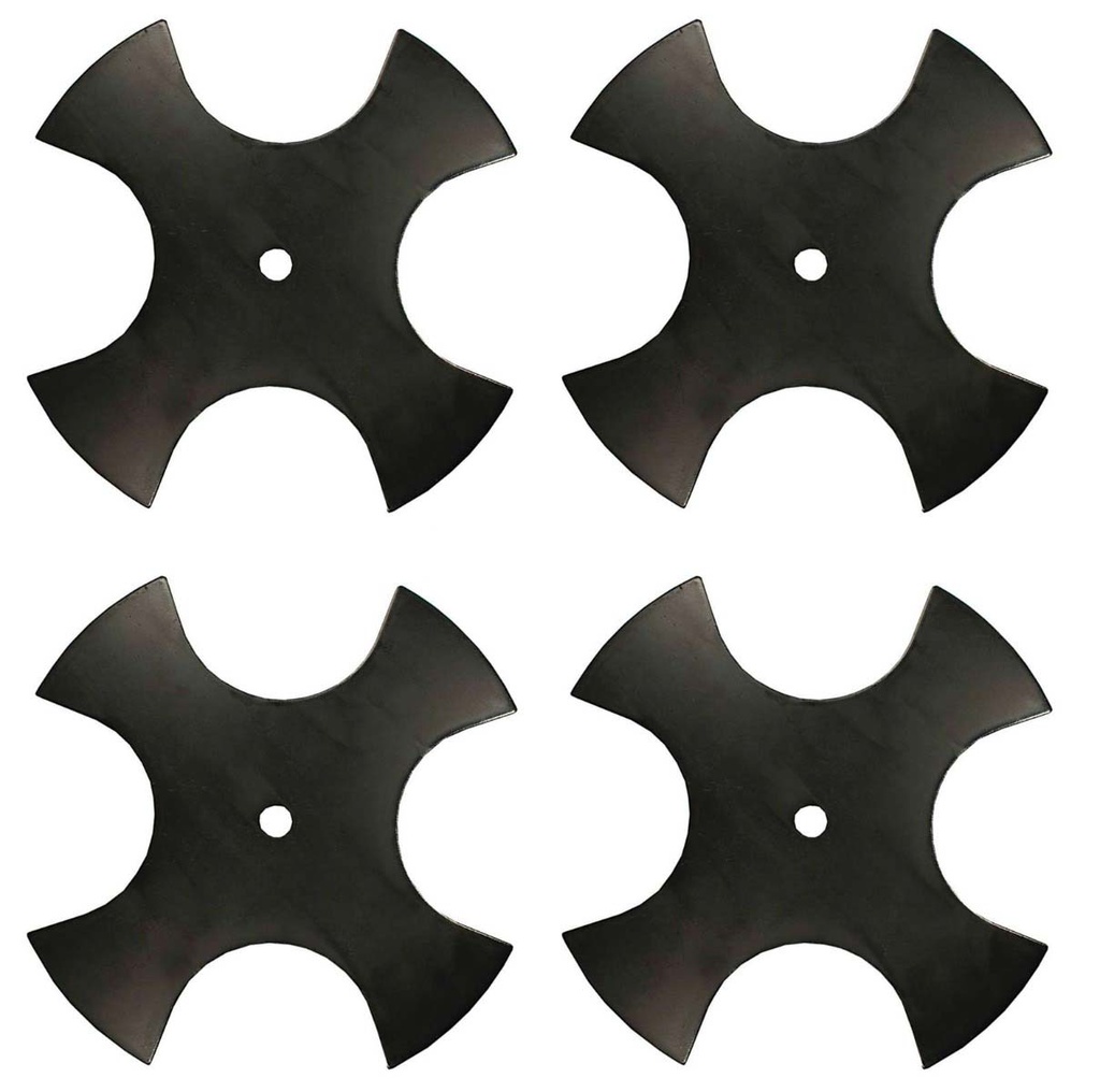 4 Pack of Stens 375-311 Star Edger Blade Lesco 050568 OEM Replacement