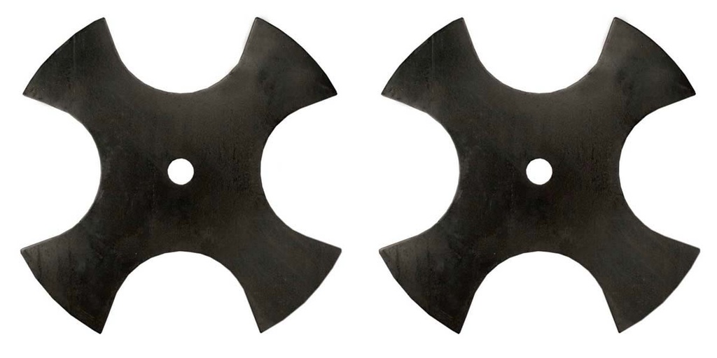 2 Pack of Stens 375-485 Star Edger Blade Lesco 050569 Trail Mate OEM Replacement