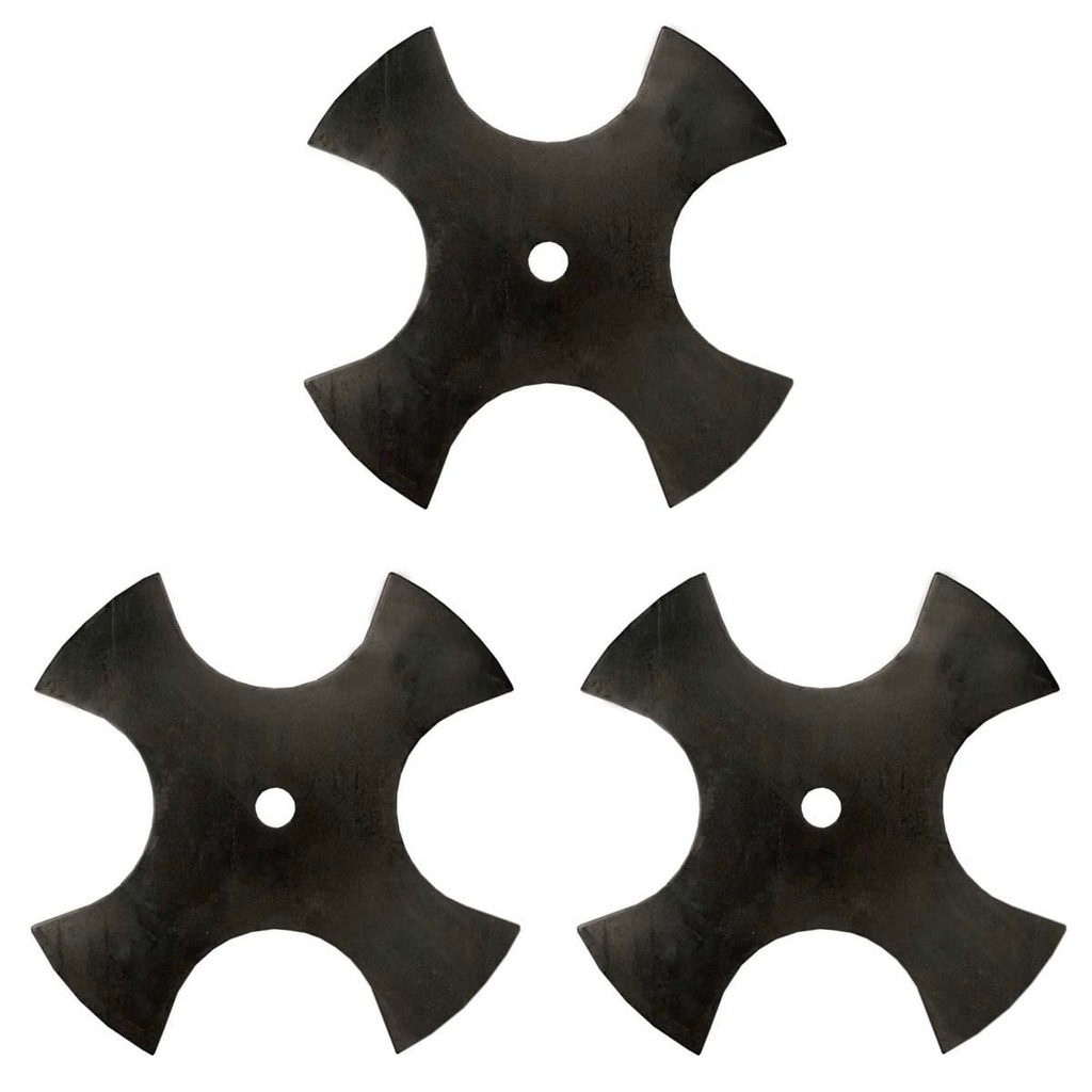 3 Pack of Stens 375-485 Star Edger Blade Lesco 050569 Trail Mate OEM Replacement