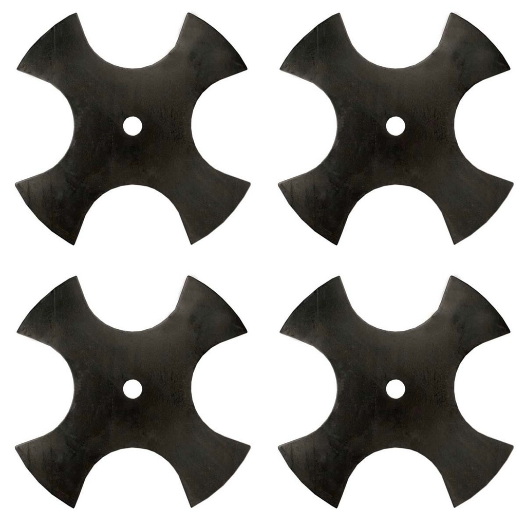 4 Pack of Stens 375-485 Star Edger Blade Lesco 050569 Trail Mate OEM Replacement