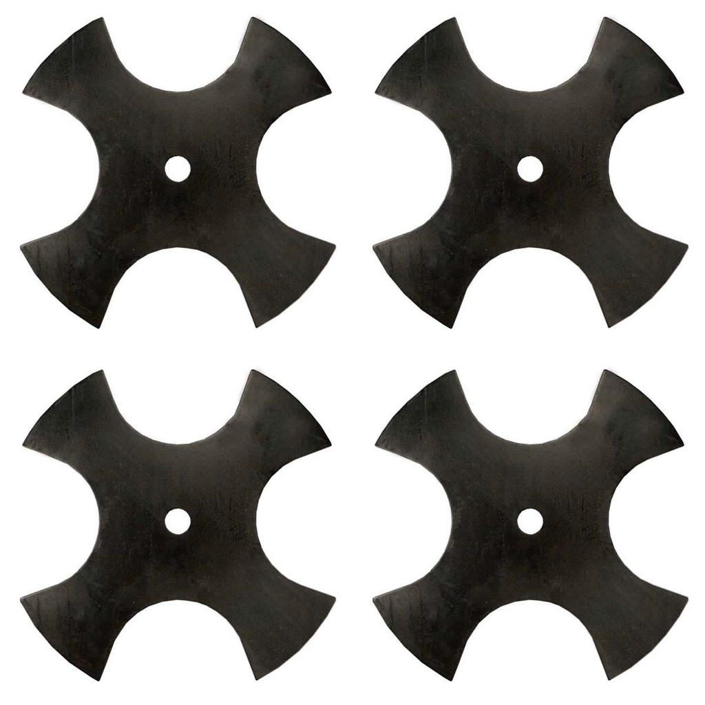 4 Pack of Stens 375-485 Star Edger Blade Lesco 050569 Trail Mate OEM Replacement