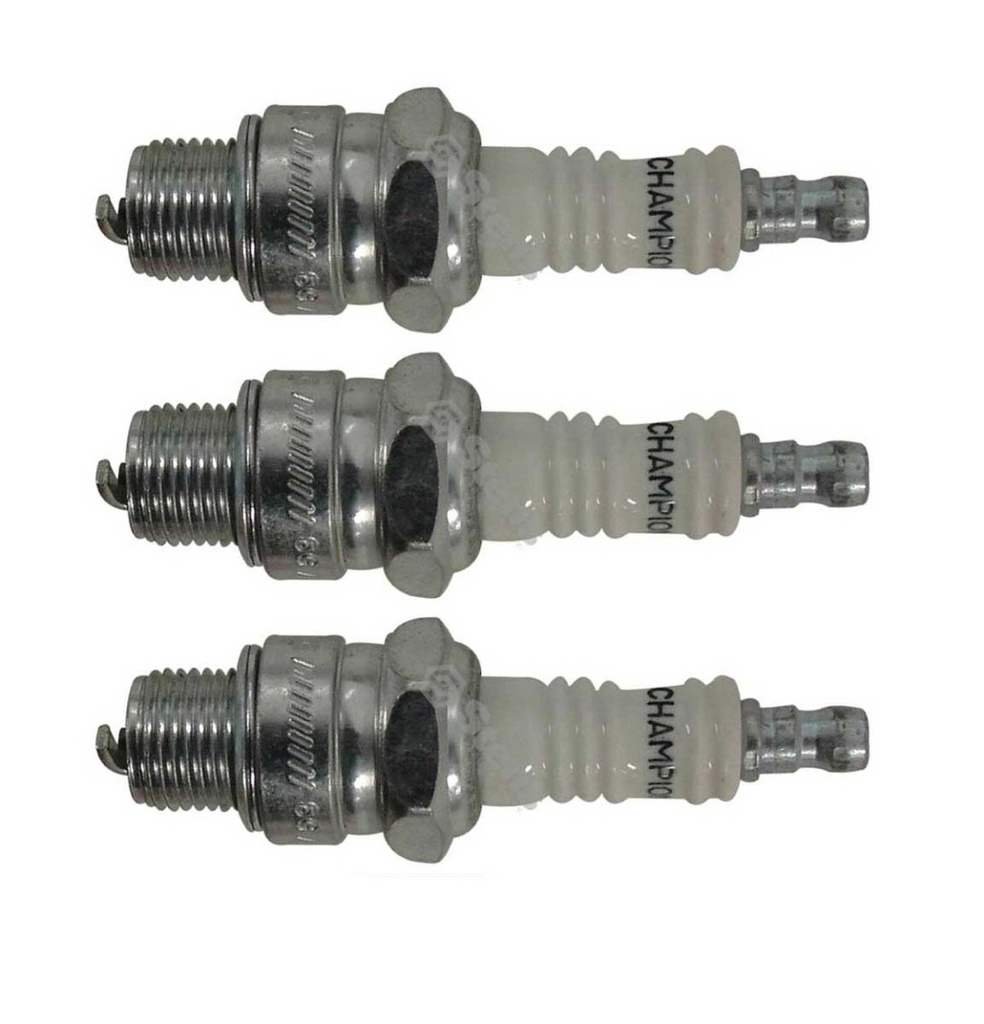3 Pack of Stens L90C Atlantic Quality Parts Spark Plug Champion 896 L90C