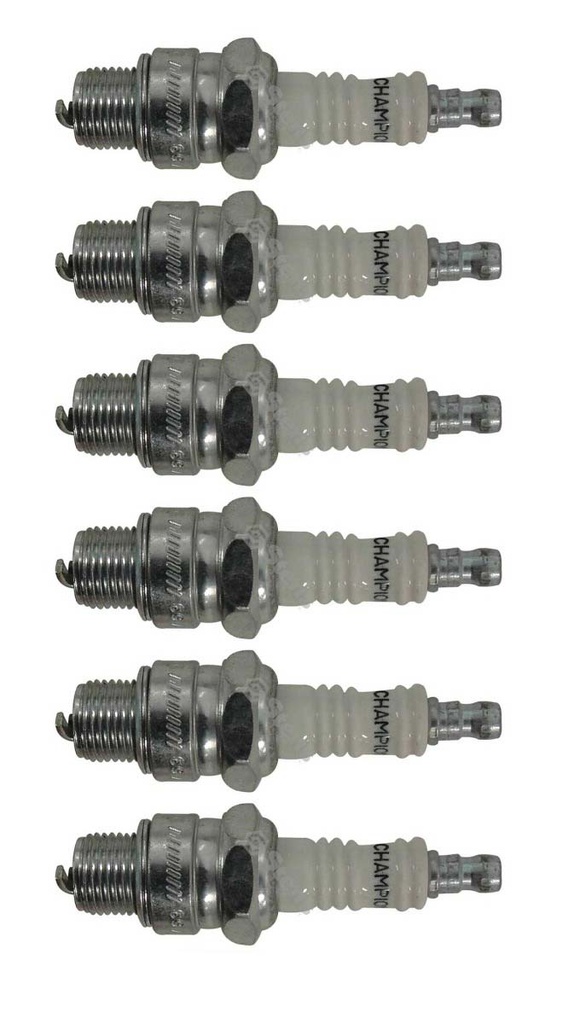6 Pack of Stens L90C Atlantic Quality Parts Spark Plug Champion 896 L90C
