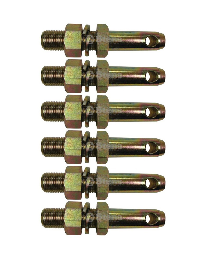 6 Pack of Stens 3013-1304 Atlantic Quality Parts Lower Link Pin Other OEMS P722
