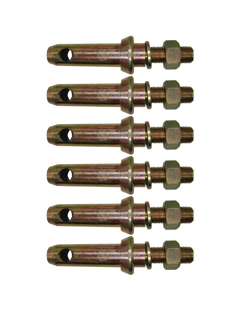 6 Pack of Stens 3013-1307 Atlantic Quality Parts Lower Link Pin Other OEMS P7247