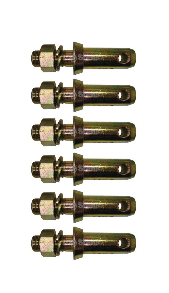 6 Pack of Stens 3013-1309 Atlantic Quality Parts Lower Link Pin Other OEMS P7240