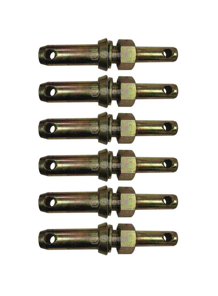 6 Pack of Stens 3013-1313 Atlantic Quality Parts Lower Link Pin Other OEMS P7249