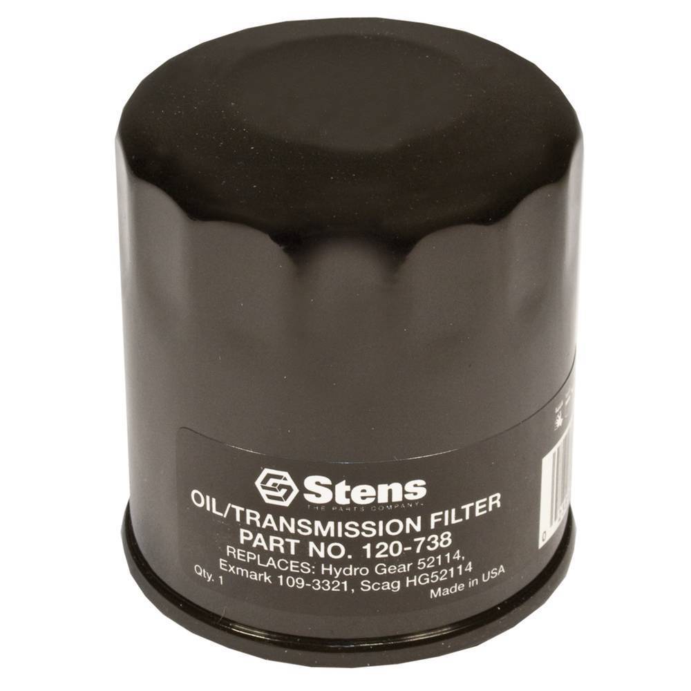 Stens 120-738 Transmission Filter Exmark 109-3321 Toro 1093321 Scag HG52114