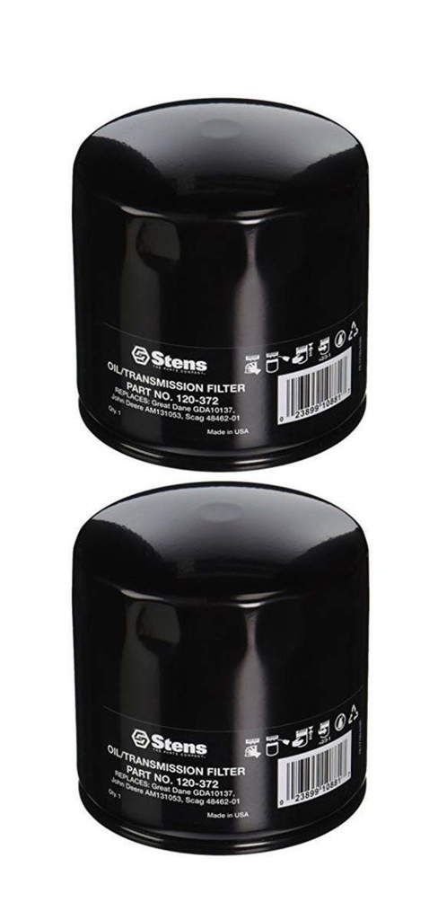 2 Pack of Stens 120-372 Transmission Filter Toro 67-8110 Ariens 00669300 M131053