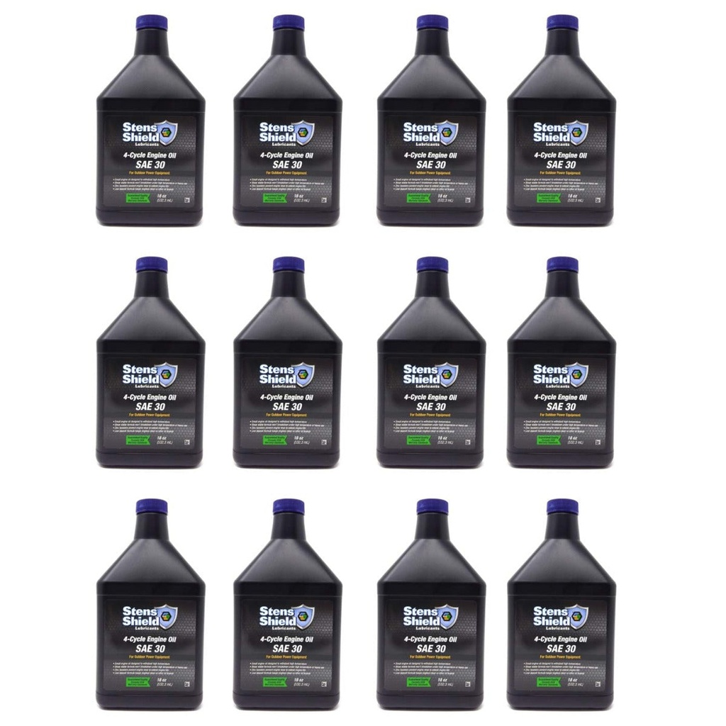 12 PK Stens 770-030 Shield 4-Cycle Engine Oil 770-031 770-032 770-033