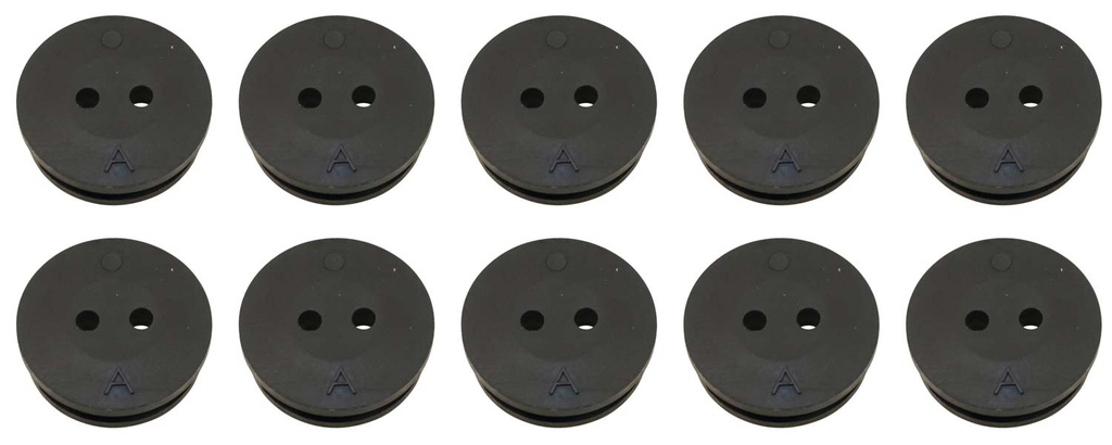 10 Pack of Stens 610-411 Fuel Grommet Red Max T155185300 OEM Replacement