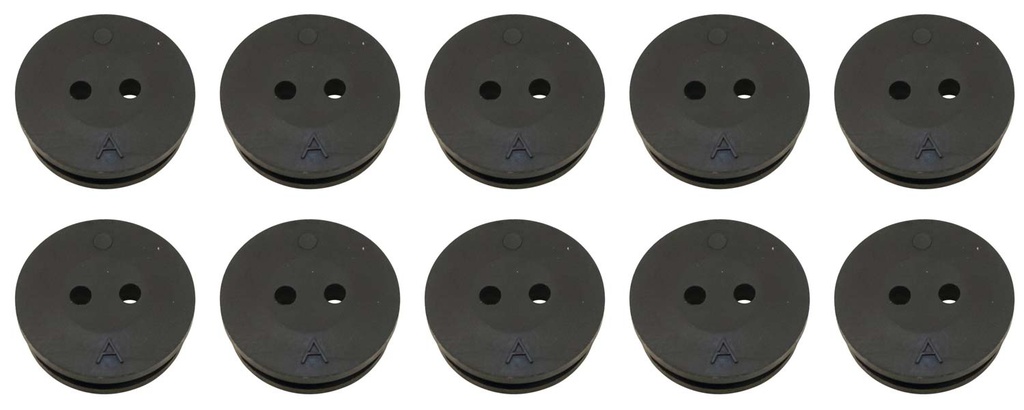 10 Pack of Stens 610-411 Fuel Grommet Red Max T155185300 OEM Replacement