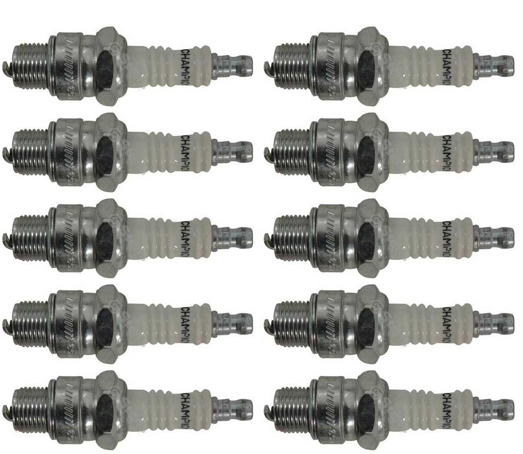 10 Pk of L90C Stens Atlantic Quality Parts Spark Plug 12366-67710