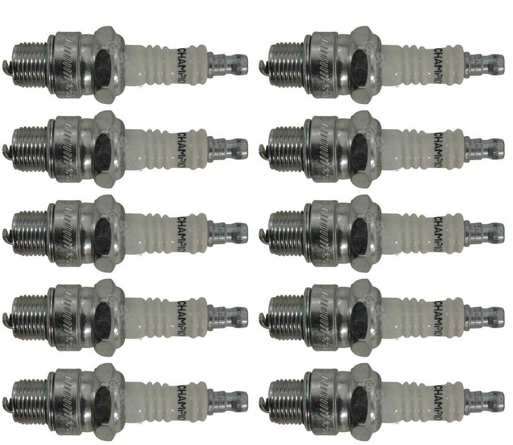 10 Pk of L90C Stens Atlantic Quality Parts Spark Plug 12366-67710
