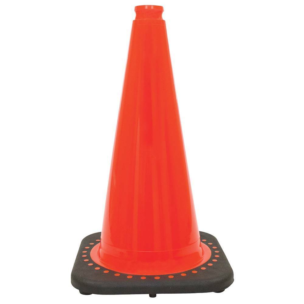 Stens 751-477 Safety Cone Red/orange with black base 18 HT Lightweight