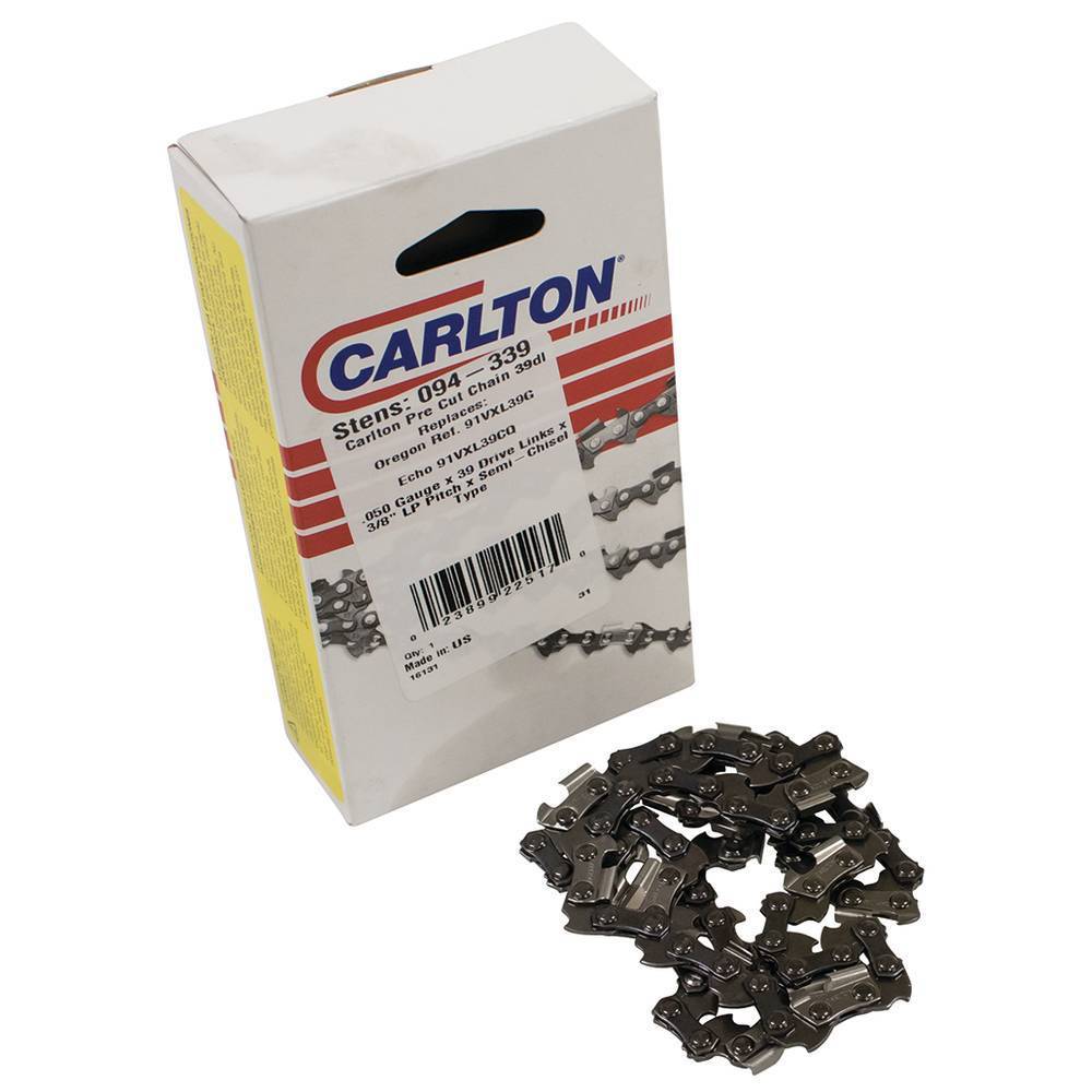 Stens 094-339 Carlton Chain Pre-Cut Loop 39 DL N1C-39G Echo 91VXL39CQ 91VXL39G